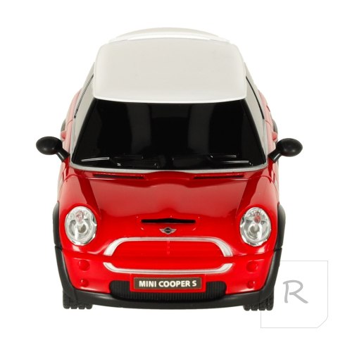 Samochód zdalnie sterowany Rastar 15000 MINI COOPERS 1:27 czerowny