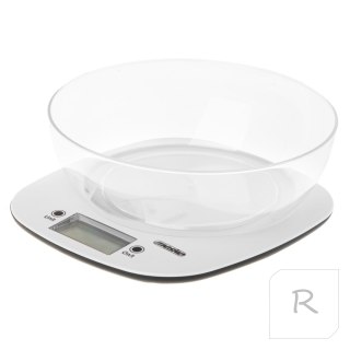 Adler Kitchen Scale with a bowl | MS 3179w | Graduation 1 g | Display type LCD | White