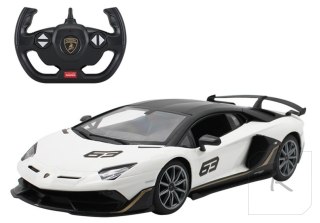 Auto R/C Lamborghini Aventador Rastar 1:14 Biały