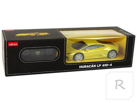 Auto R/C Lamborghini Huracan 1:24 Rastar Żółty