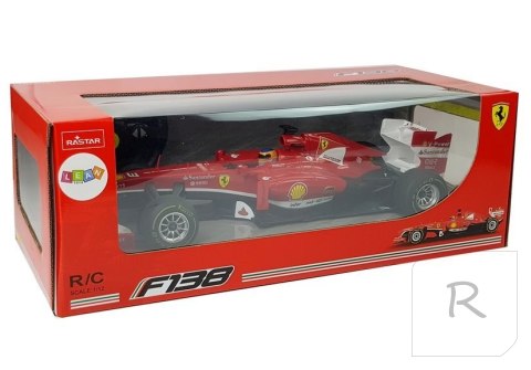 Auto Wyścigowe Bolid Formuła 1 Ferrari F138 Czerwony 1:12 2.4G