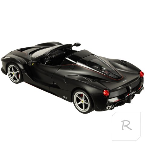 Samochód zdalnie sterowany Rastar 75800 Ferrari LaFerrari Aperta 1:14 czarny