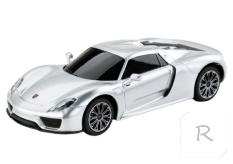 Auto RC 1:24 Porsche 918 srebrne