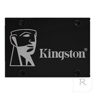 Kingston | KC600 | 256 GB | Format SSD 2,5" | Interfejs SSD SATA | Prędkość odczytu 550 MB/s | Prędkość zapisu 500 MB/s