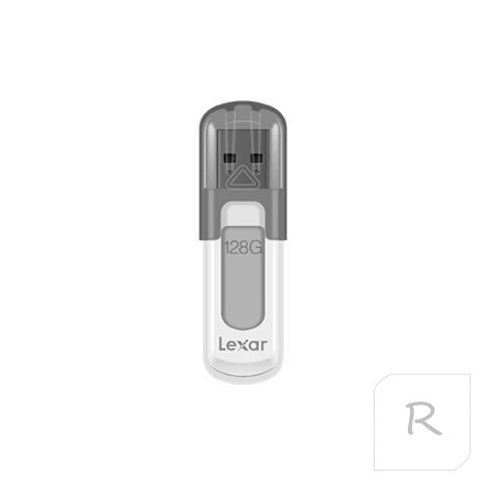 Lexar | Pendrive | JumpDrive V100 | 128 GB | USB 3.0 | Szary