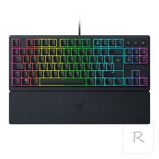 Razer | Ornata V3 Tenkeyless | Mechaniczna klawiatura dla graczy | Przewodowa | Podświetlenie LED RGB | NORD | Czarna