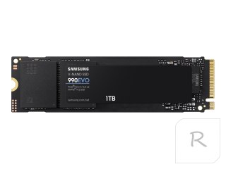 Samsung | SSD 990 EVO | 1000 GB | M.2 2280 PCIe NVMe Gen 4.0 x 4 | Prędkość odczytu 5000 MB/s | Prędkość zapisu 4200 MB/s