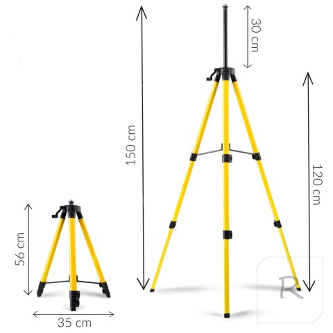 Statyw tripod do lasera krzyżowego Humberg HM-180