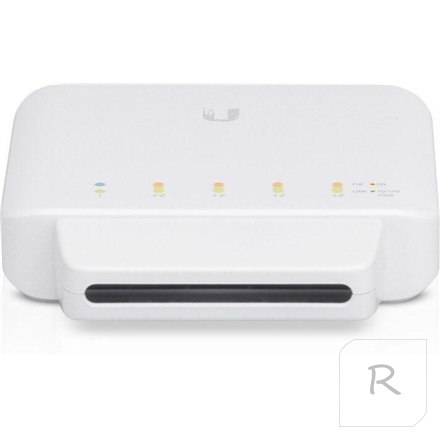 Ubiquiti USW-Flex Indoor/outdoor 5Port Poe Gigabit Switch with 802.3bt Input Power Support Ubiquiti