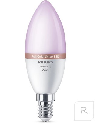 WiZ Philips Smart WiFi Candle C37 E14 4.9W 470Lm RGB, 3pcs pack Wizarding World