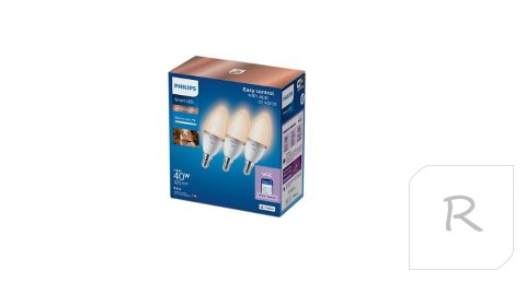 WiZ Philips Smart WiFi Candle C37 E14 4.9W 470Lm Tunable White, 3pcs pack Wizarding World