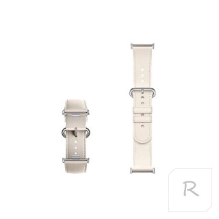 Xiaomi Leather Quick Release Strap, Cream white Xiaomi