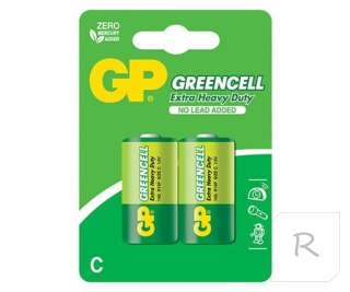 BATERIA GREENCELL 1.5V R14 C 2 SZTUKI