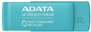 Pamięć USB ADATA UC310 ECO 64 GB 3.2 Gen1 Zielony