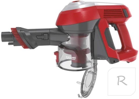 Hoover | Vacuum cleaner | HF122RH 011 | Cordless operating | Handstick and Handheld | 22 V | Operating time (max) 40 min | Silve