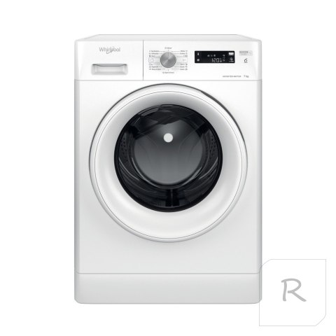 Whirlpool Washing machine | FFS 7469 W EE | Energy efficiency class A | Front loading | Washing capacity 7 kg | 1400 RPM | Depth