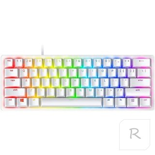 Razer | Huntsman Mini 60% | Klawiatura dla graczy | Optyczna | Podświetlenie LED RGB | US | Mercury | Przewodowa