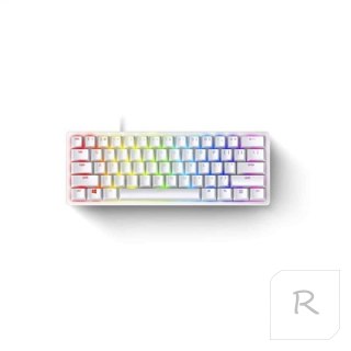 Razer | Huntsman Mini 60% | Klawiatura dla graczy | Optyczna | Podświetlenie LED RGB | US | Mercury | Przewodowa