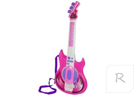 Gitara Z Mikrofonem Gwiazda Rocka Dźwięk