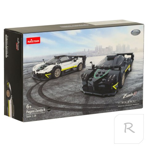 Samochód Rastar 93900-B pagani Zonda R 1:28 klocki 387 el.