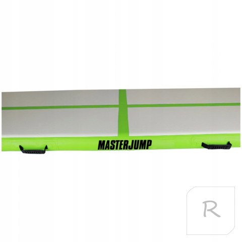 AirTrack Dmuchana Mata Gimnastyczna MASTER 400 x 100 x 10 cm Grey-Green