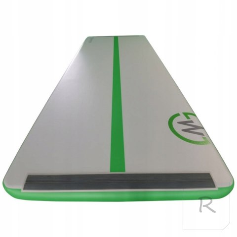 AirTrack Dmuchana Mata Gimnastyczna MASTER 400 x 150 x 20 cm Grey-Green