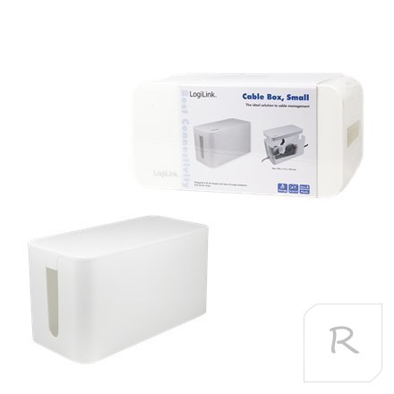 Logilink | Cable management box | White