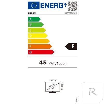 Philips | 43PFS5507 | 43" | 108 cm | 1080p