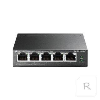 TP-LINK | Switch | TL-SG1005LP | Unmanaged | Desktop | Mbit/s | 10/100 Mbps (RJ-45) ports quantity | Antenna type | PoE ports qu