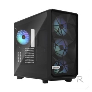 Fractal Design | Meshify 2 RGB TG Light Tint | Side window | Black | E-ATX | Power supply included No | ATX