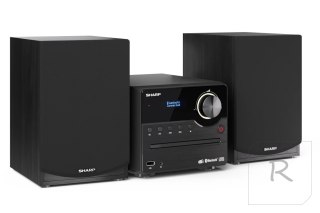 Sharp XL-B517D(BK) Mikrosystem Hi-Fi, CD/FM/USB/Bluetooth v5.0, wejście Aux, 45W, czarny Sharp | Mikrosystem Hi-Fi | XL-B517D(BK