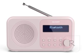 Sharp | Tokyo Digital Radio | DR-P420(PK) | Bluetooth | Różowy | Przenośny | Połączenie bezprzewodowe