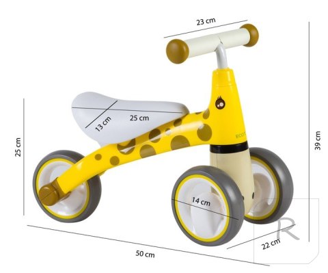 Rowerek biegowy "Żyrafa" Ecotoys