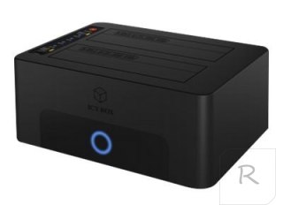 Stacja dokująca Raidsonic | Icy Box | IB-1232CL-U3, 2x SATA 2,5" i/lub 3,5" do 1x USB 3.2 Gen 1 Host + UASP