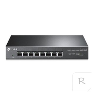 TP-LINK | 8-portowy przełącznik 2.5G Desktop | TL-SG108-M2 | Niezarządzalny | Desktop | Ilość portów 1 Gb/s (RJ-45) | Ilość port