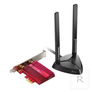 TP-LINK | AX3000 Wi-Fi 6 Bluetooth 5.0 PCIe Adapter | TX3000E | 2.4GHz/5GHz | Antenna type 2xHigh-Gain External Antennas | 574+2