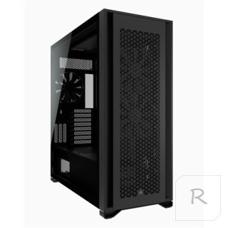 Corsair | Obudowa PC ze szkła hartowanego | 7000D AIRFLOW | Okno boczne | Czarny | Full-Tower | Zasilacz w zestawie Nie | ATX