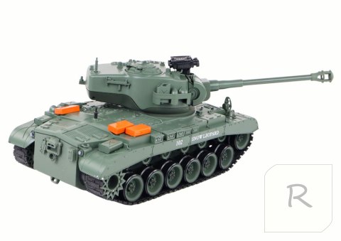 Czołg Leopard RC Zdalnie Sterowany Armata 1:18 Szary