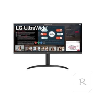 LG 34WP550-B 34" Monitor | IPS | UltraWide | Full HD | 21:9 | 5ms | 200 cd/m² | Czarny | Wyjście na słuchawki | 2x HDMI | 75Hz