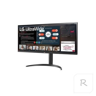 LG 34WP550-B 34" Monitor | IPS | UltraWide | Full HD | 21:9 | 5ms | 200 cd/m² | Czarny | Wyjście na słuchawki | 2x HDMI | 75Hz