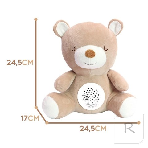 WOOPIE BABY Przytulanka Usypiacz Projektor 2w1 Miś - 10 Kołysanek