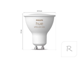 Philips Hue WCA Starter Kit 4.2W GU10 3pcs, Bridge, Switch