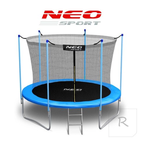 Trampolina ogrodowa 10ft/312cm z siatką wewnętrzną i drabinką