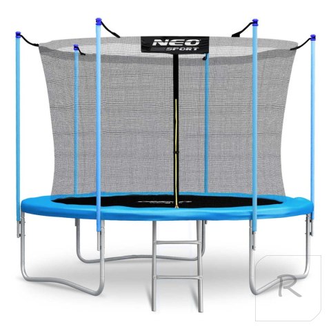 Trampolina ogrodowa 8ft/252cm z siatką wewnętrzną i drabinką Neo-Sport