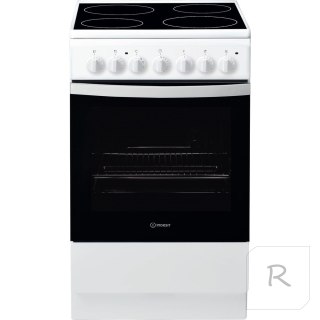 INDESIT | Cooker | IS5V4PHW/E | Hob type Vitroceramic | Oven type Electric | White | Width 50 cm | Grilling | Depth 60 cm | 61 L