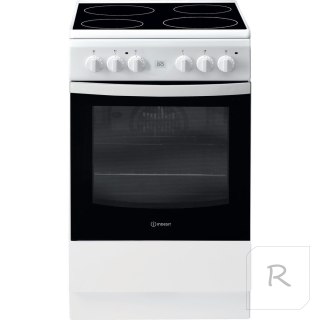 INDESIT | Cooker | IS5V8GMW/E | Hob type Vitroceramic | Oven type Electric | White | Width 50 cm | Grilling | Depth 60 cm | 57 L