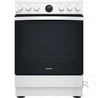 INDESIT | Cooker | IS67V8CHW/E | Hob type Vitroceramic | Oven type Electric | White | Width 60 cm | Grilling | Depth 60 cm | 69