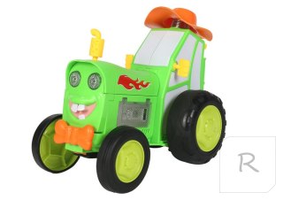 Skaczący traktor RC zielony