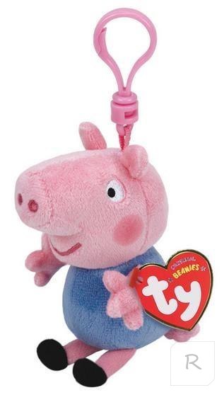 Beanie Babies Świnka Peppa - George brelok