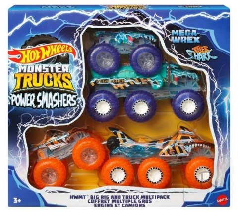 Hot Wheels Monster Trucks Wielopak z pojazdami